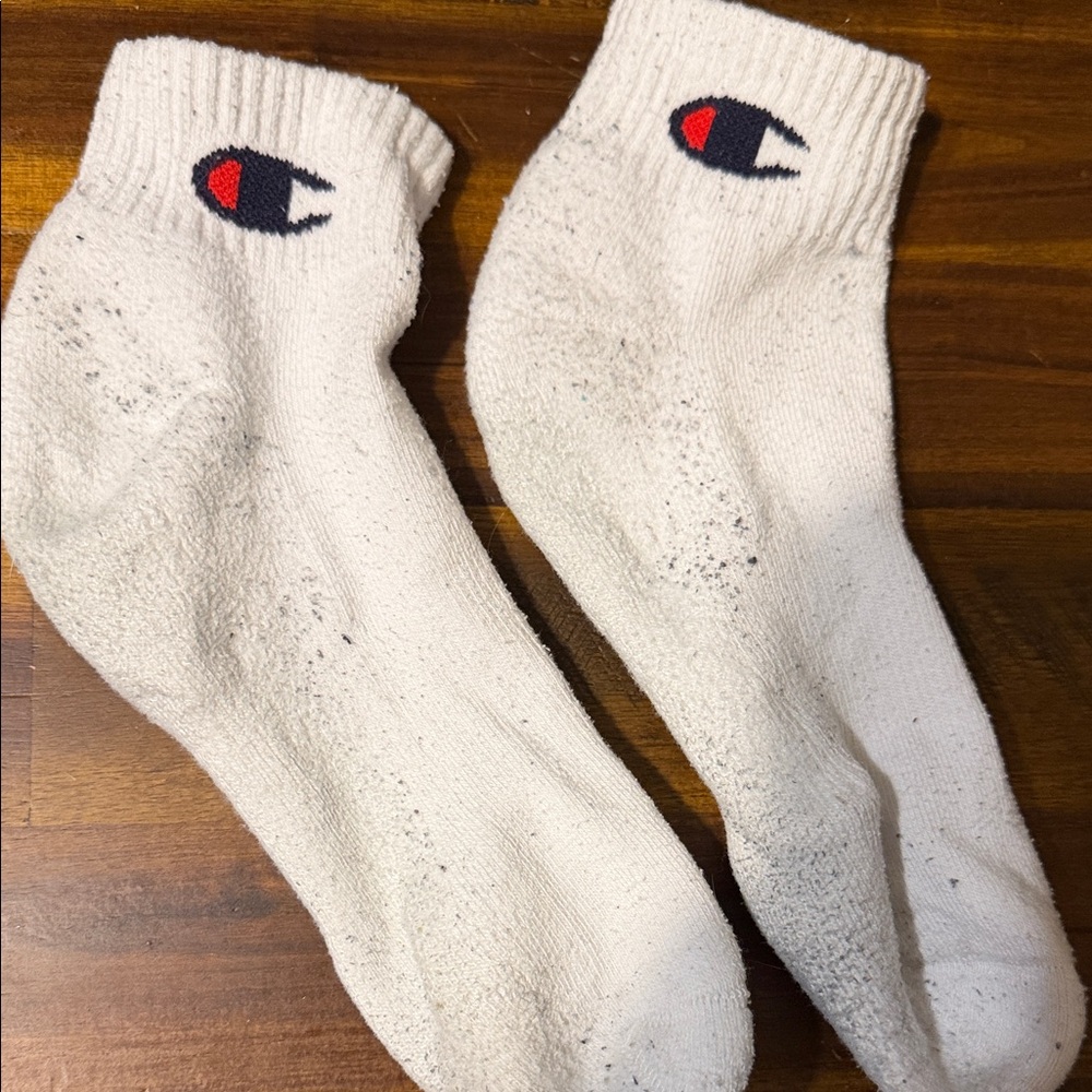 Champion White Athletic Ankle Socks